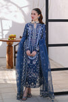 SPB2545-3 Piece Embroidered Lawn Shirt with Embroidered Organza Dupatta