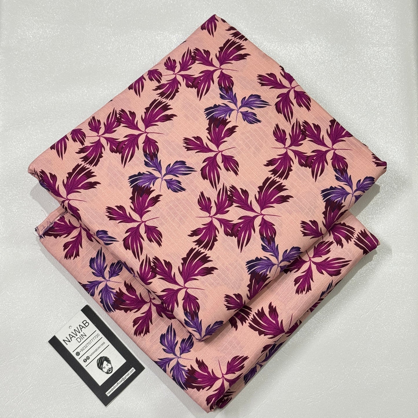 2 Pc Doria Linen Printed Suit