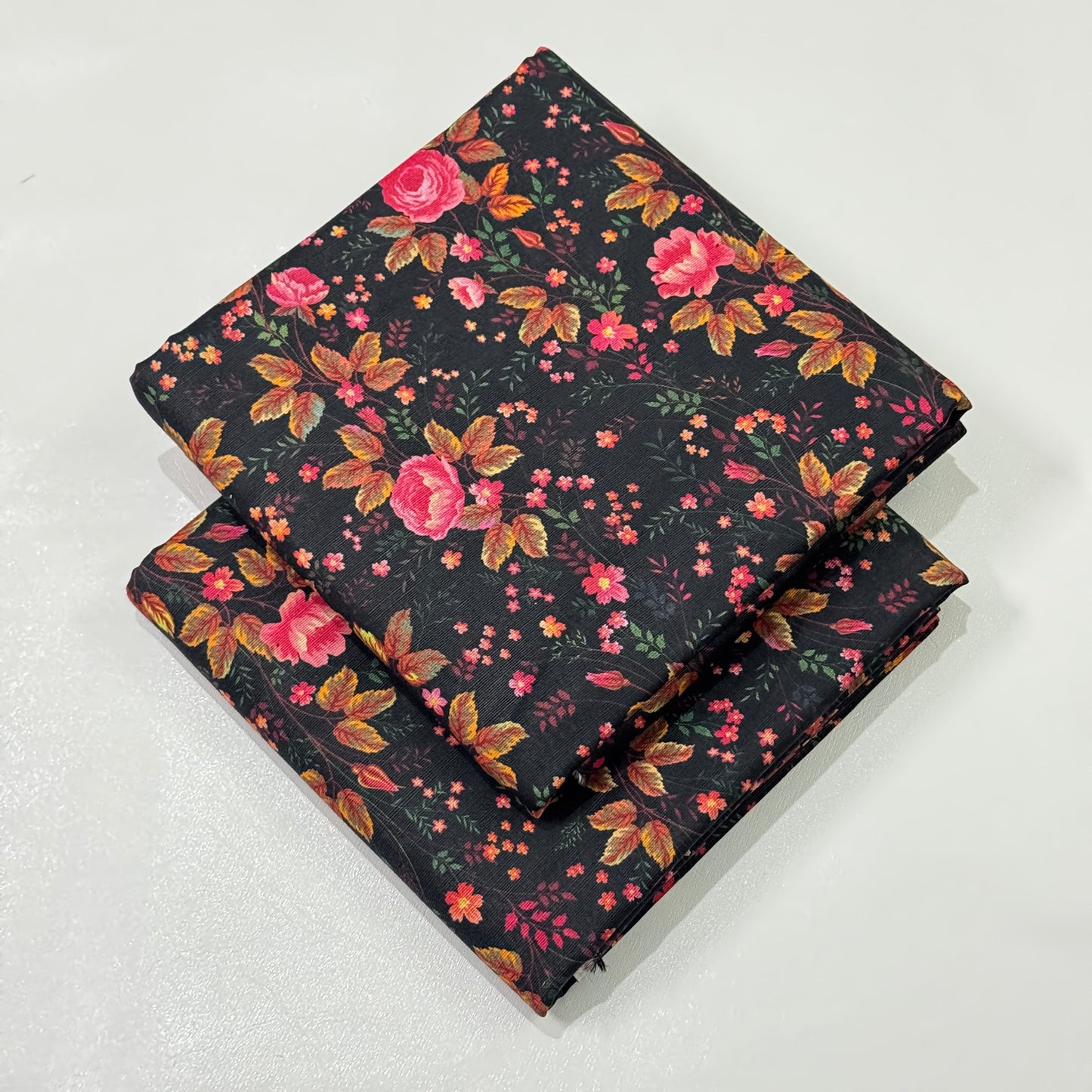 2 Pc Khaddar All Over Print Suit