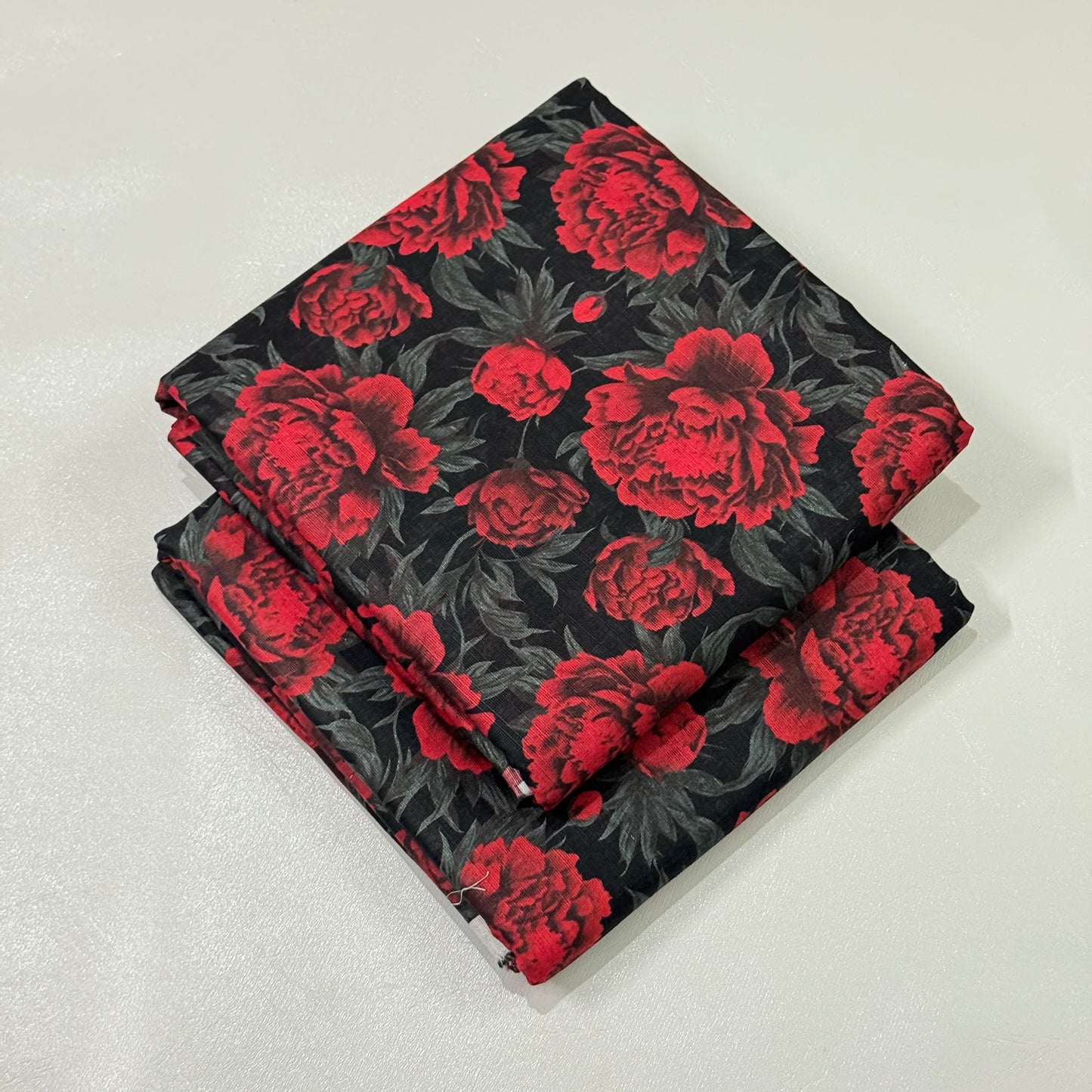 2 Pc Khaddar All Over Print Suit