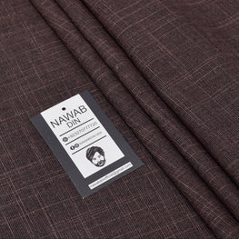 Premium Wash & Wear Suit - Rose Wood