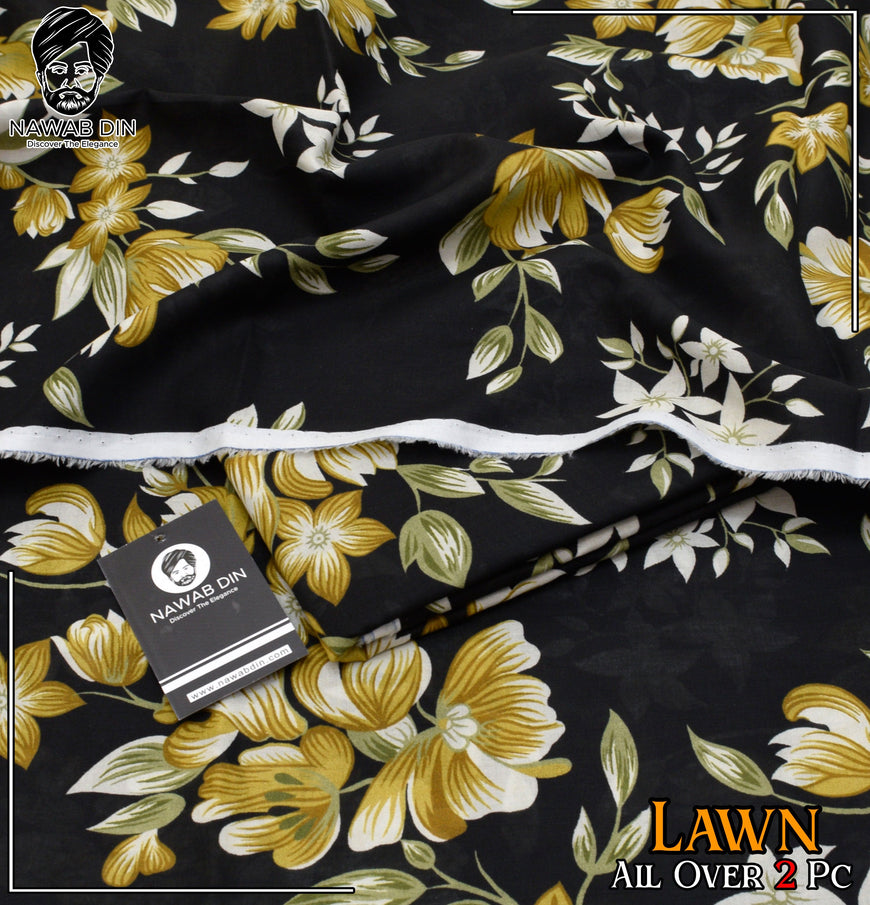 2 Pc Lawn All Over Print