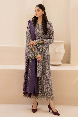 BQ 403-3 Piece Unstitched Digital Printed Khaddar Suit ( Digital Printed Khaddar Dupatta )