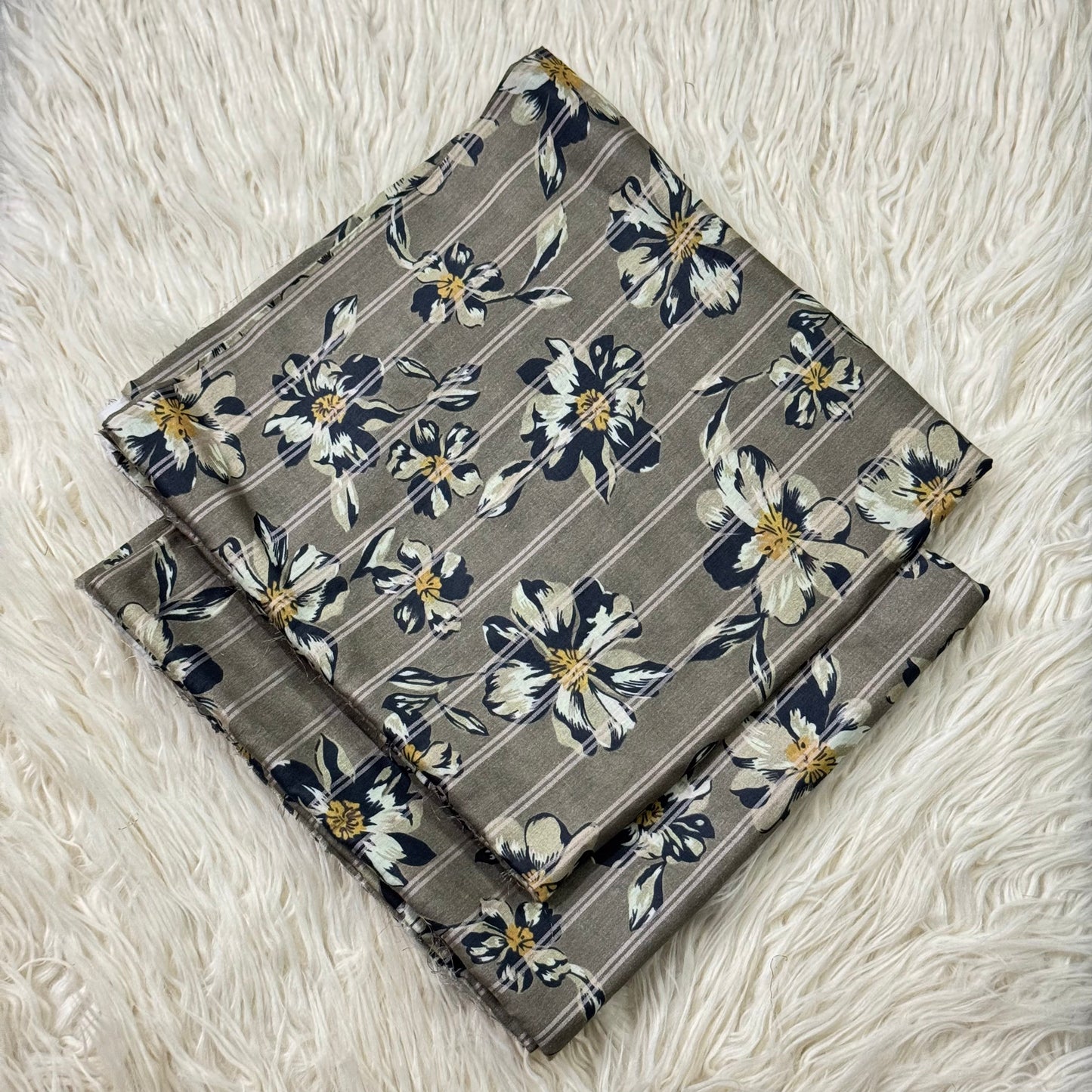 2 Pc Lawn All Over Print Suit
