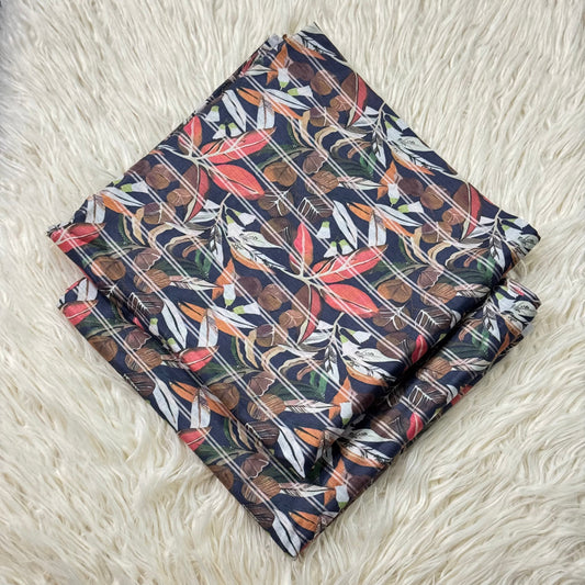 2 Pc Lawn All Over Print Suit