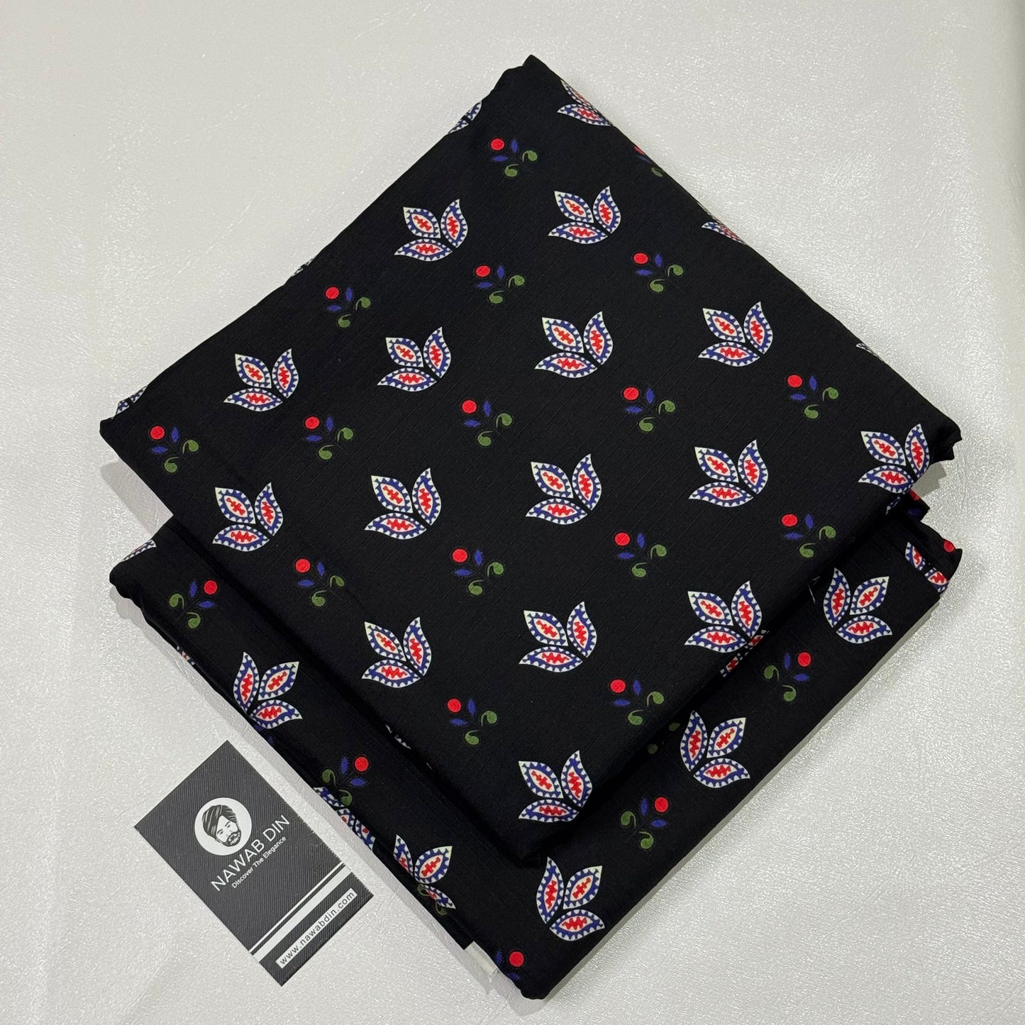 2 Pc Doria Linen Printed Suit