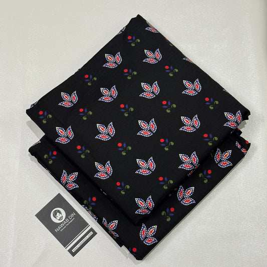 2 Pc Doria Linen Printed Suit