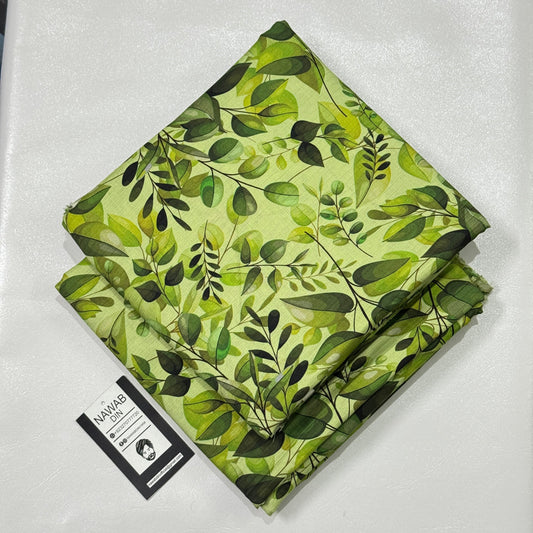 2 Pc Doria Linen Printed Suit