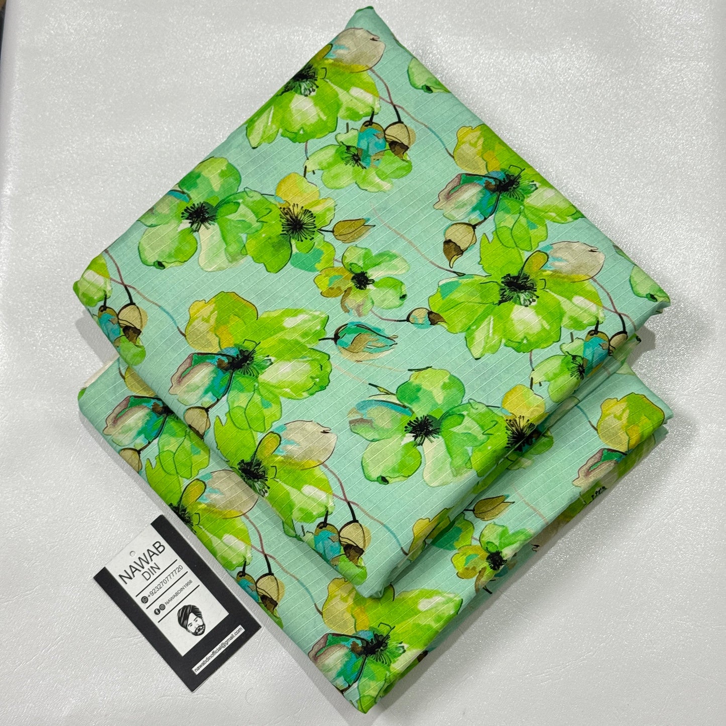 2 Pc Doria Linen Printed Suit