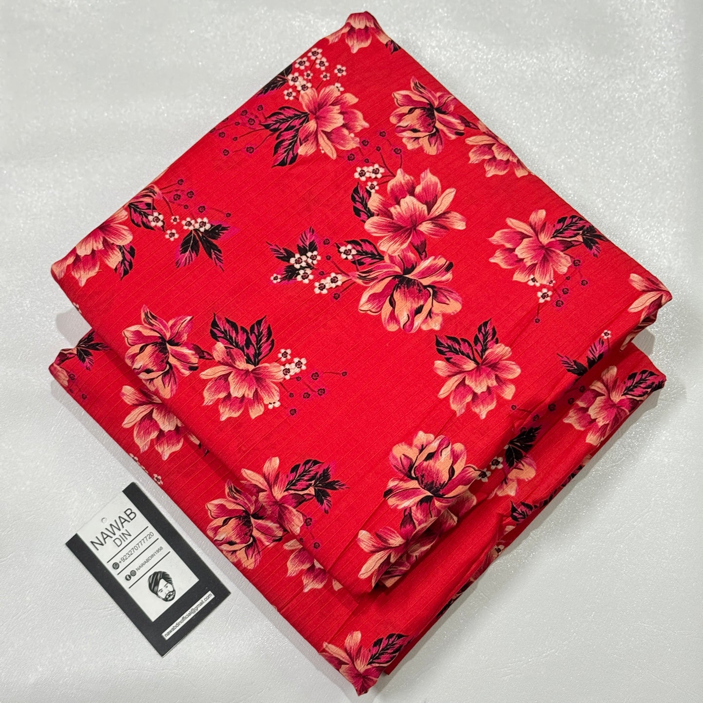 2 Pc Doria Linen Printed Suit