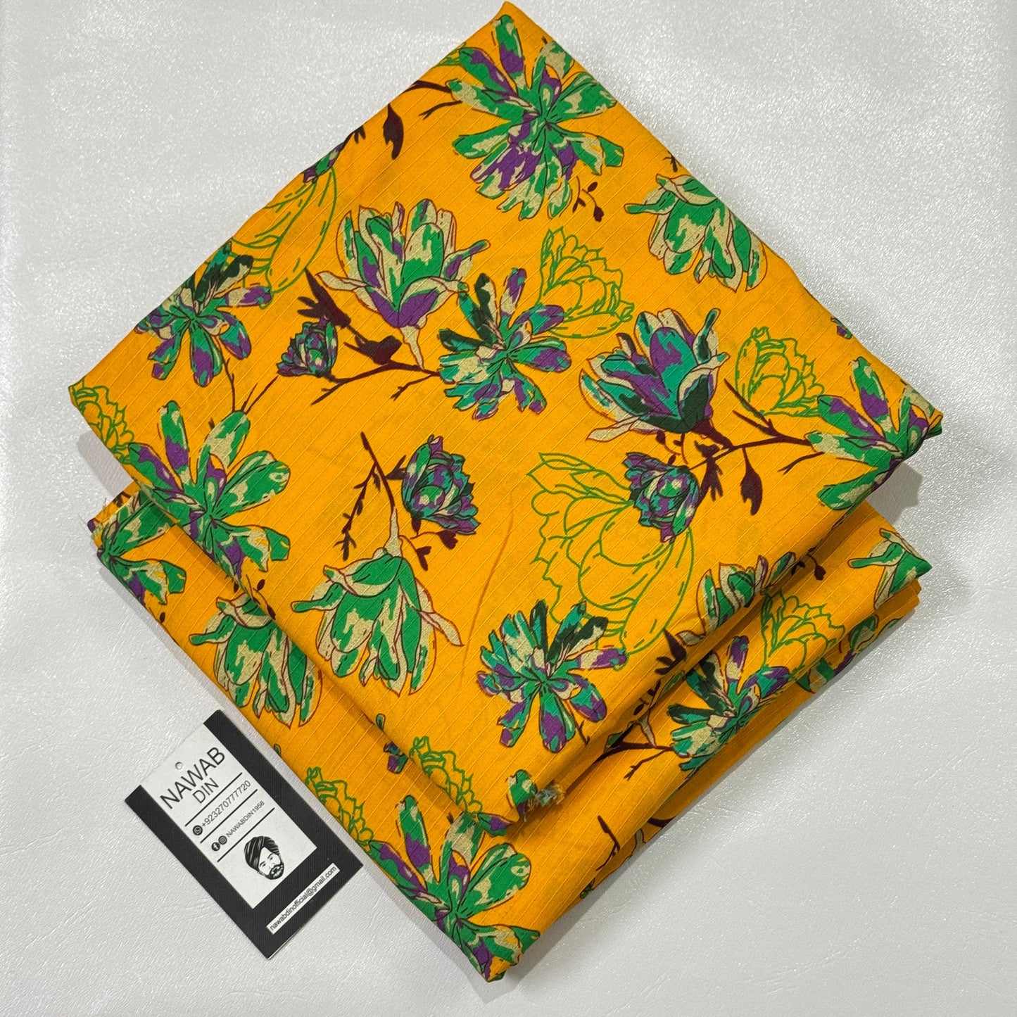 2 Pc Doria Linen Printed Suit