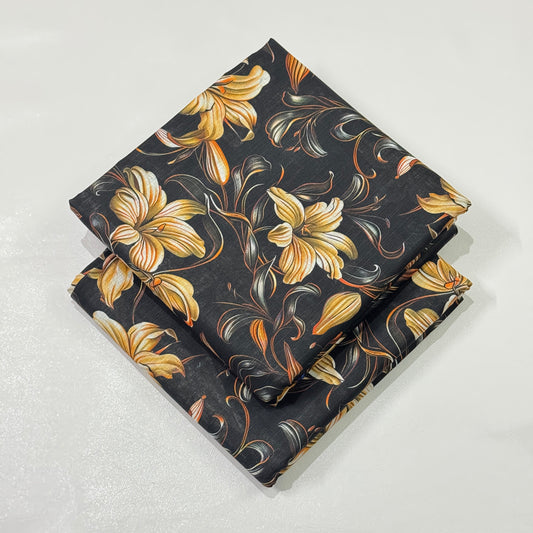 2 Pc Khaddar All Over Print Suit