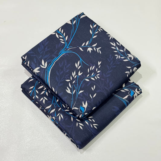 2 Pc Khaddar All Over Print Suit