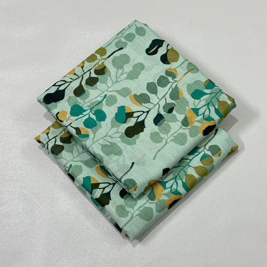 2 Pc Khaddar All Over Print Suit