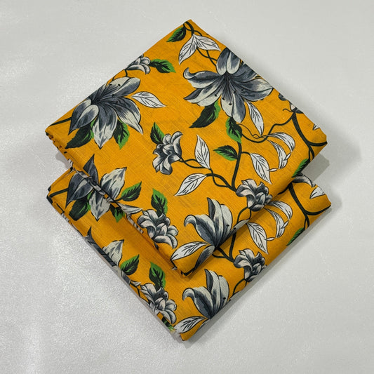 2 Pc Khaddar All Over Print Suit