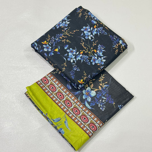 3 Pc Khaddar Printed All Over Suit