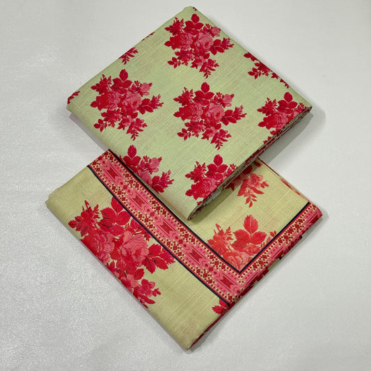 3 Pc Khaddar Printed All Over Suit