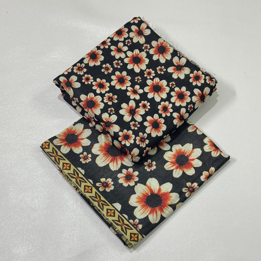 3 Pc Khaddar Printed All Over Suit