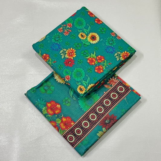 3 Pc Khaddar Printed All Over Suit